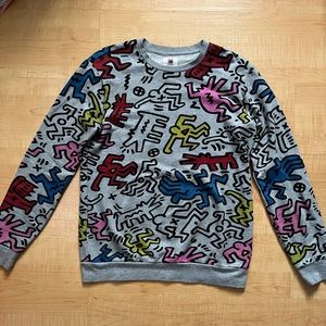 Forever 21 Keith Haring Print Men’s Sweatshirt